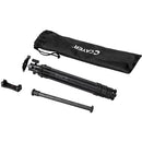 Cayer CH20B0 Carbon Fiber Tripod with Ball Head (Black)