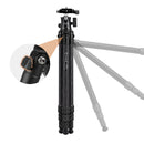 Cayer CH20B0 Carbon Fiber Tripod with Ball Head (Black)