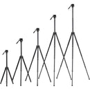 Cayer CH20S1 Carbon Fiber Tripod with Fluid Head (Black)