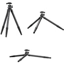 Cayer CH30B1 Carbon Fiber Tripod (Black)