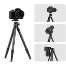 Cayer CH30B1 Carbon Fiber Tripod (Black)