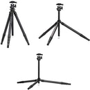 Cayer CH35B1 Carbon Fiber Tripod (Black)