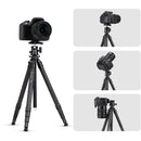 Cayer CH35B1 Carbon Fiber Tripod (Black)