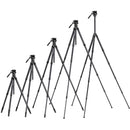 Cayer CH35S1 Carbon Fiber Tripod with Fluid Head (Black)