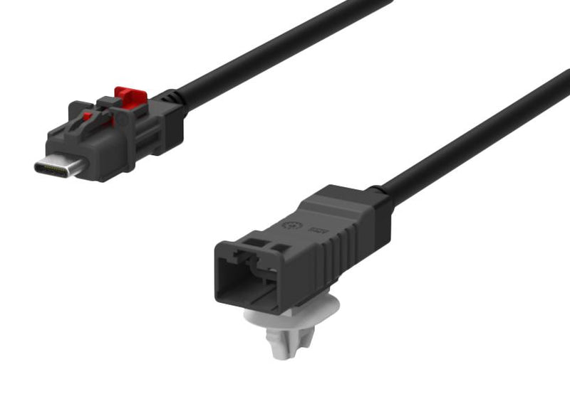 AMPHENOL COMMUNICATIONS SOLUTIONS USBCC231AA019AS USB Cable, Plug to Inline, USB Type C Plug to USB Type C Plug, 200 mm, 7.9 ", USB 3.2