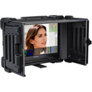 Lilliput UQ19 18.4" High-Bright 12G-SDI/HDMI Studio Production Monitor with NDI (V-Mount, Case)