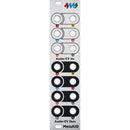 4ms Faceplate for MetaModule Audio Expander (6 HP, Silver)