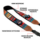 USA GEAR TrueSHOT Camera Neck Strap (Southwest)