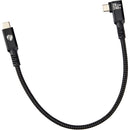 Pearstone Align Series USB4 Straight to Right-Angle Cable (1')