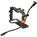 Pearstone Align Series USB4 Straight to Right-Angle Cable (1')