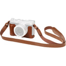 SmallRig Panasonic LUMIX L10 Half-Case with Shoulder Strap (Brown)