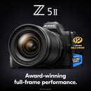 Nikon Z5 II Mirrorless Camera with Tamron 28-75mm f/2.8 and 70-180mm f/2.8 Lenses for Wedding Photography