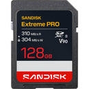 SANDISK 128GB Extreme PRO UHS-II SDXC Memory Card (3-Pack)