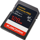 SANDISK 128GB Extreme PRO UHS-II SDXC Memory Card (3-Pack)