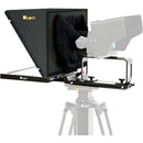 ikan 15" 4:3 Teleprompter with Talent Monitor, Tripod & Dolly Travel Turnkey Kit