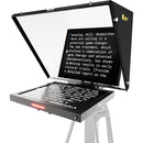 ikan 15" 4:3 Teleprompter with Talent Monitor, Tripod & Dolly Travel Turnkey Kit