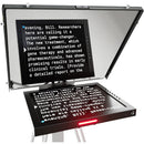 ikan 15" 4:3 Teleprompter with Talent Monitor, Tripod & Dolly Travel Turnkey Kit