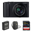 Panasonic ZS300 Digital Camera with Complete Starter Bundle (Black)
