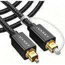iVANKY Optical TOSLINK Audio Cable (6', Gray)