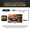 OREI HDMI 2.1 Active Optical Cable (100')