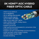OREI HDMI 2.1 Active Optical Cable (100')