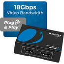 OREI UHDS-102 UHD 4K 1x2 HDMI Splitter