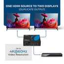 OREI UHDS-102 UHD 4K 1x2 HDMI Splitter