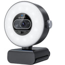 EMEET SmartCam S600L 4K Streaming Webcam with Built-in Ring Light