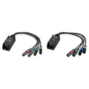 Kopul Four-Channel XLR Male Fanout and Female Fanout to RJ45 Network Extender Kit