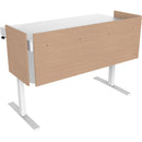 Heckler Premium Modesty Panel Set with Logo for Lectern 6U (Castle Oak)