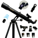 Spectrum Optics TourStar Pro 70 Refractor Telescope with Mount & Tripod