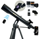 Spectrum Optics TourStar Pro 70 Refractor Telescope with Mount & Tripod