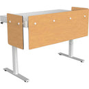 Heckler Premium Modesty Panel Set with Logo for Lectern 4U (Modern Maple)