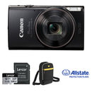 Canon PowerShot ELPH 360 Camera with Accessories Kit (Black)
