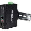 TRENDnet TI-UF11SFP Industrial Gigabit SFP to RJ45 PoE++ Media Converter