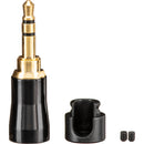 Cable Techniques CT-35-RA Connector (Large Cap, Black)