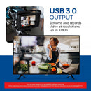 OREI 4K HDMI to USB 3.0 Video Capture Card (Loop, Mic, Headphones) (VC-1080)