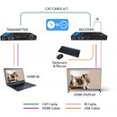 OREI HDBaseT HDMI Extender (KVM, Bi-IR) 4K@60Hz 400' (cat6)