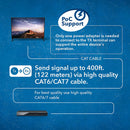 OREI HDBaseT HDMI Extender (KVM, Bi-IR) 4K@60Hz 400' (cat6)