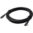 ZILR USB-C to USB-C Cable Right-Angle -5M /6.4 ' - 20 Gbit/S 60W