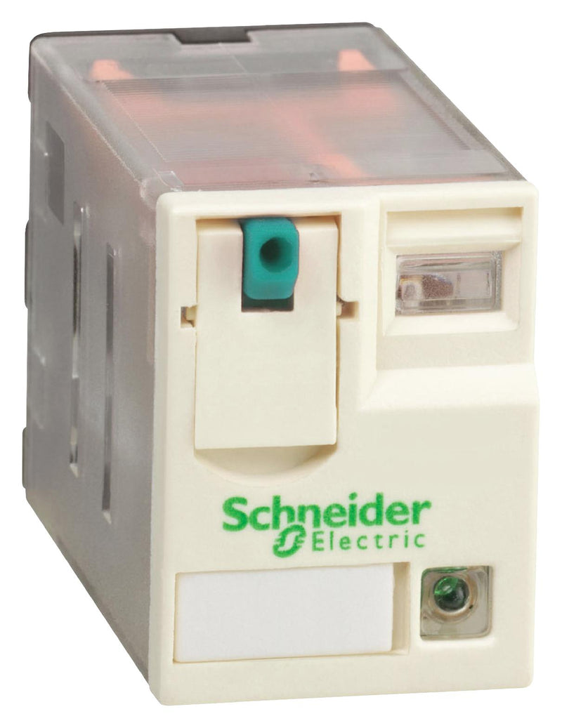 SCHNEIDER ELECTRIC RXM4AB2ED General Purpose Relay, Zelio RXM Series, Power, 4PDT, 48 VDC, 6 A
