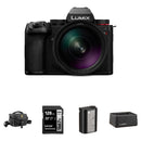 Panasonic LUMIX S5 II Mirrorless Camera with 24-60mm f/2.8 Lens and Essentials+ Kit