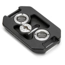 3 Legged Thing QD7 Long QR Plate with Dual QD Sockets (Black)
