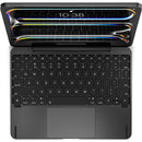 Brydge Max 11.0 Keyboard for 11" iPad Pro (Graphite Black, Chrome Edition)
