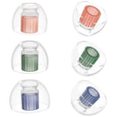 Myna Silicone IEM Eartips (Medium, 3 Pairs)