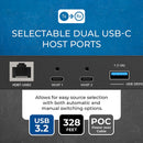 OREI USB 3.2 Dual Host Cat 6 Extender