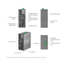 TP-Link Omada IES206GPP 6-Port Gigabit PoE++ Compliant Industrial Managed Network Switch