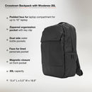 Incase Crosstown Backpack (Black, 20L)