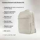 Incase Crosstown Backpack (Limestone, 20L)