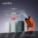 wanbo Cube 1 350-Lumen HD LED LCD Smart Projector (Sky Blue)